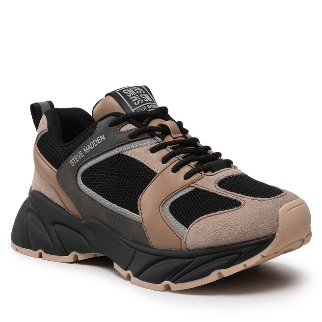 Sneakers Steve Madden Standout SM11002083-04005-BKU Black/Taupe
