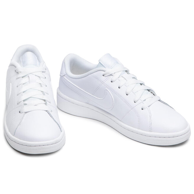 white nike royale