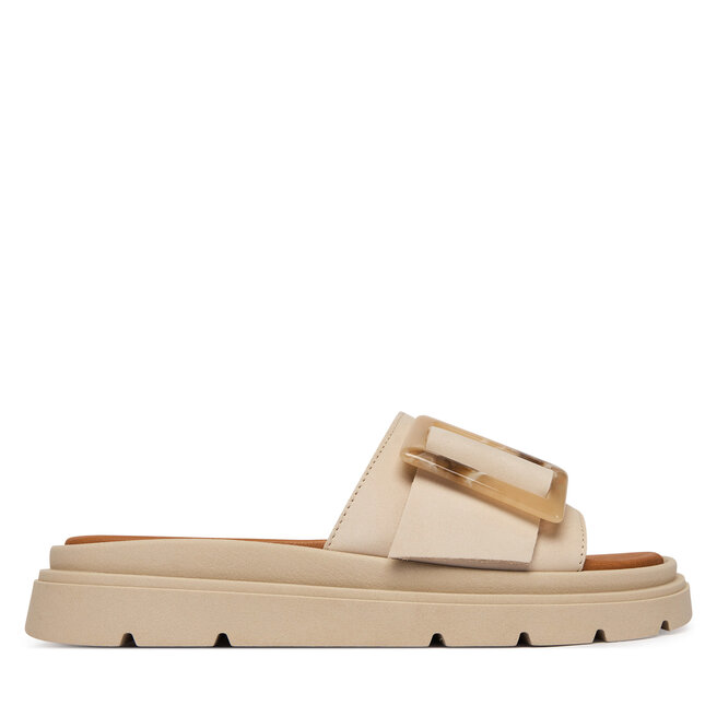 Klapki Tamaris 1-27234-44 Kremowy -