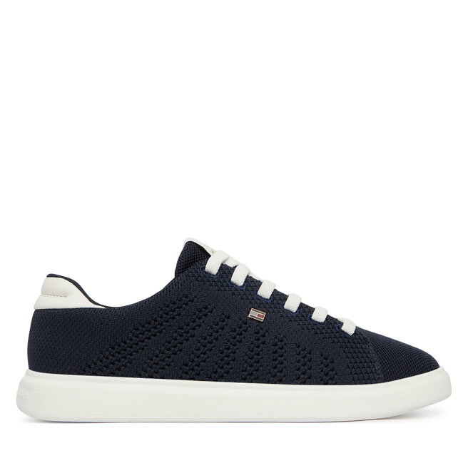 Sneakersy Tommy Hilfiger Th Icon Light Knit Sneaker FW0FW09401 Czarny - kobiece