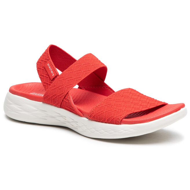 Sandali skechers rosso sales