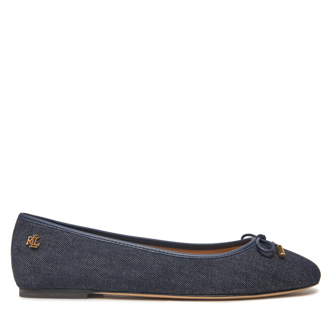 Baleriny LAUREN RALPH LAUREN Jayna - Granatowy