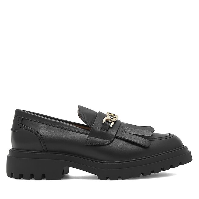 Loafersy Eva Minge - Czarny