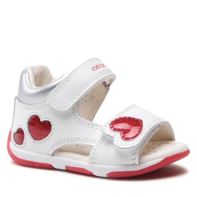 Σανδάλια Geox B Sandal Tapuz Girl B350YD085KCC0050 M White/Red