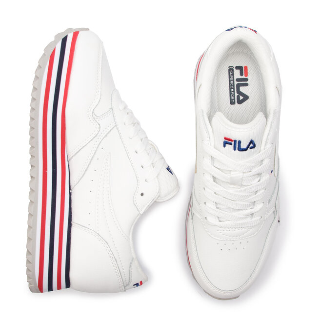 Laisvalaikio batai Fila Orbit Zeppa Stripe Wmn 1010667.02P White/Stripe •  Www.eavalyne.lt