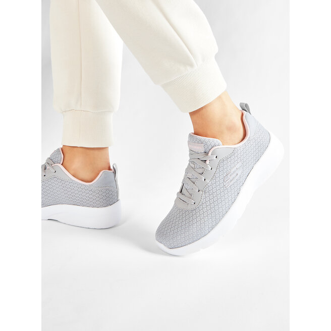 Skechers Boty Skechers Eye To Eye 12964/LGPK Light Gray/Pink