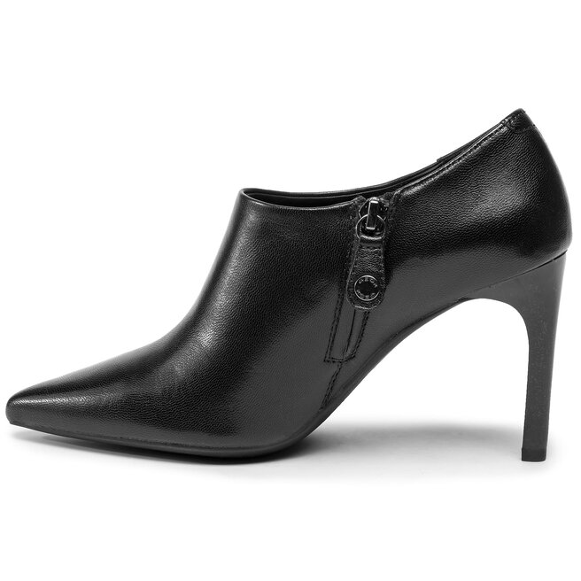 FAVIOLA FEMME: Bottines à Talon Haut - Noir - 5