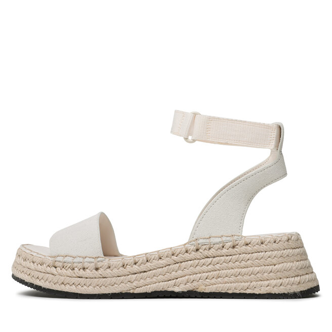 Calvin Klein Jeans Еспадрили Calvin Klein Jeans Sport Wedge Rope Su Con YW0YW00977 Ancient White YBR
