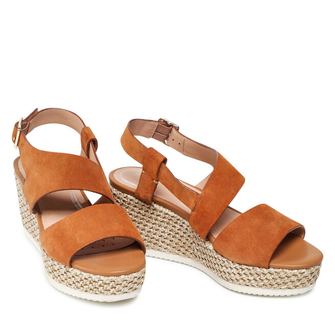 Geox Sandali Geox D Lipari E D25SME 00022 C6001 Cognac