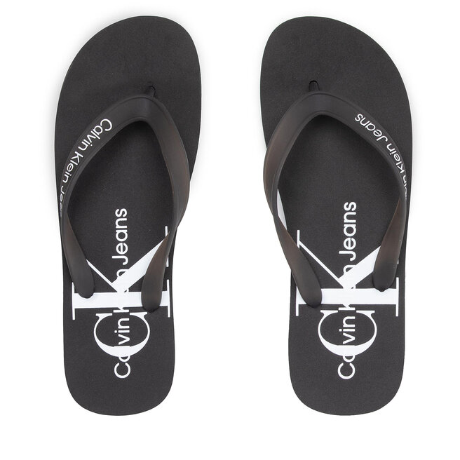 Calvin Klein Jeans Джапанки Calvin Klein Jeans Beach Sandal Monogram Tpu YM0YM00055 Black 00X