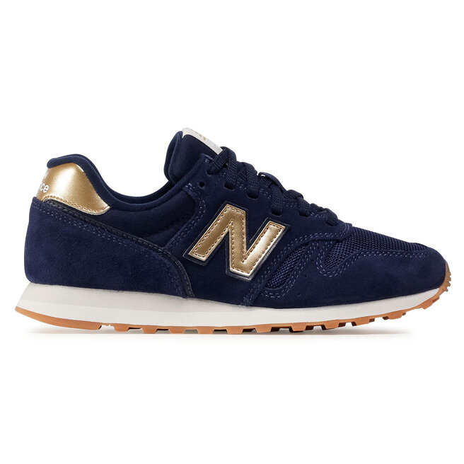New balance clearance azul y dorado