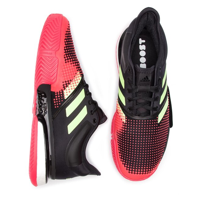 Schuhe adidas SoleCourt Boost M AH2131 Cblack/Hireye/Shored