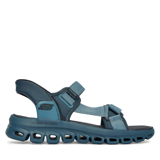 Sandały Skechers Glide Step Sandal 233382/BLU Granatowy - męskie