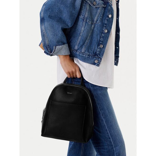 Plecak Calvin Klein Ck Must Dome Backpack LV04F3224G Czarny -