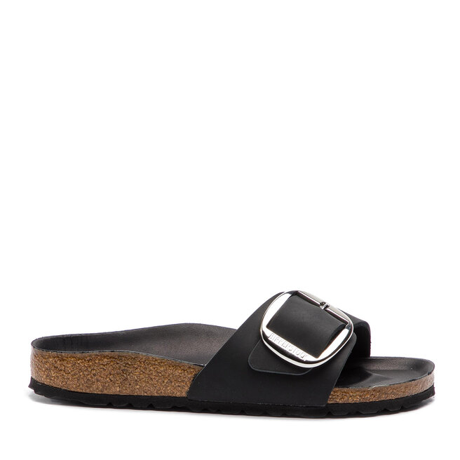 Klapki Birkenstock Madrid Big Buckle - Czarny