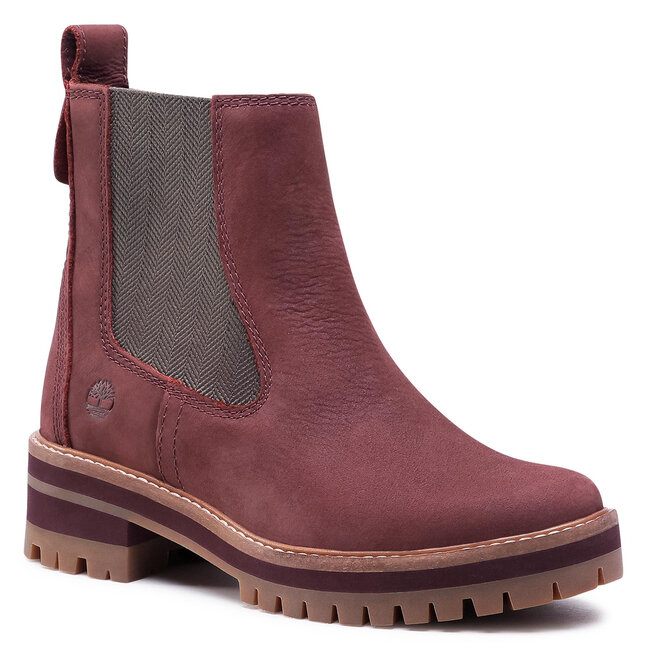 Botines Chelsea Timberland Courmayeur Valley Chelsea TB0A2DSQC60 Burgundy | zapatos.es