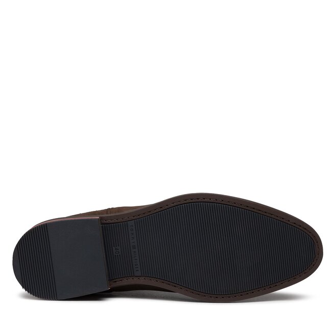 Tommy Hilfiger Chelsea Tommy Hilfiger Signature Hilfiger Suede Chelsea FM0FM04175 Cocoa GT6