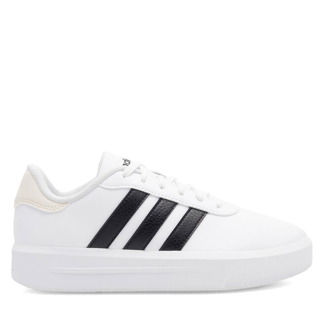 Sneakersy adidas COURT PLATFORM - Biały