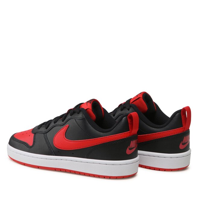 Nike Обувки Nike Court Borough Low 2 (GS) BQ5448 007 Black/University Red/White