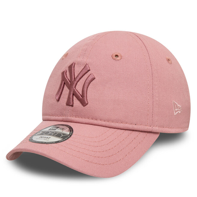 Czapka z daszkiem New Era Infant League Essential New York Yankees 9FORTY - Różowy