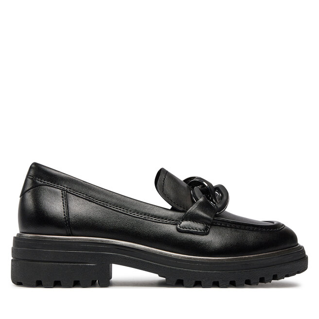 Loafers Tamaris 1-24707-42 Black Leather 003
