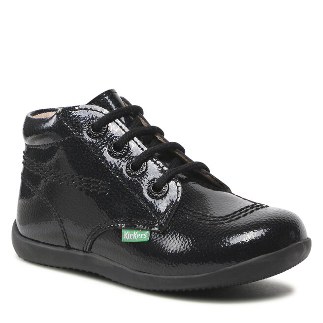 Kickers Schnürschuhe Kickers Billista Zip 742760-10 S Noir Vernis 83