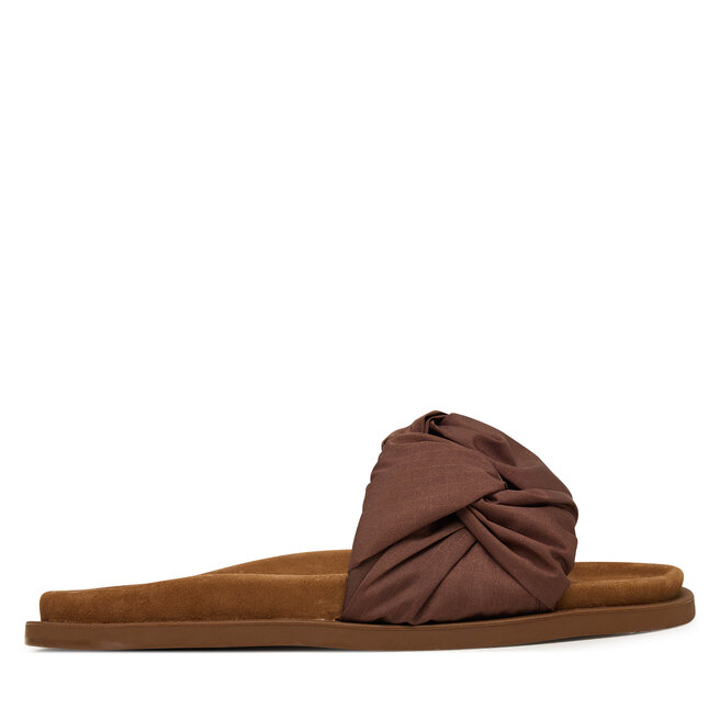 Klapki Inuikii Fjord Flower 1004.003.0122 Brązowy ciemny -