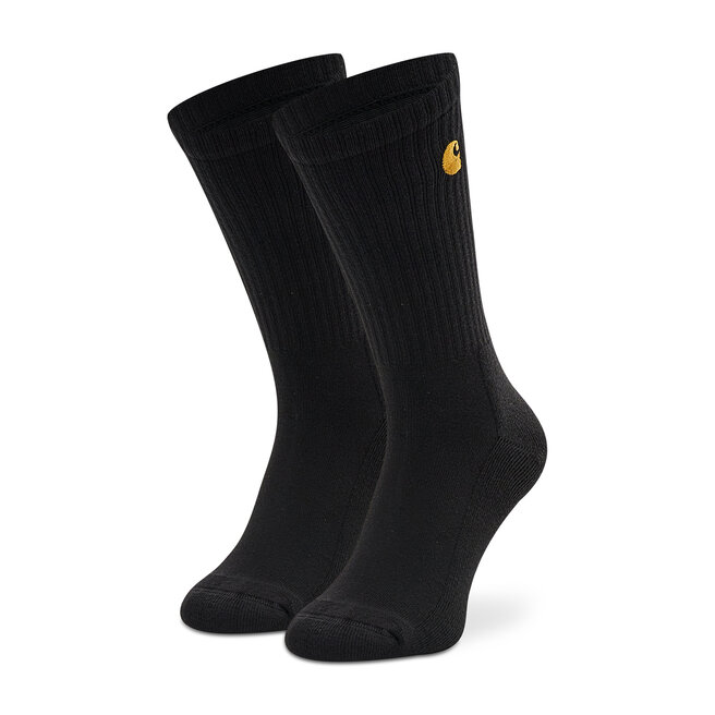 Κάλτσες Ψηλές Ανδρικές Carhartt WIP Chase I029421 Black/Gold
