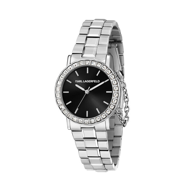 Zegarek KARL LAGERFELD - Srebrny