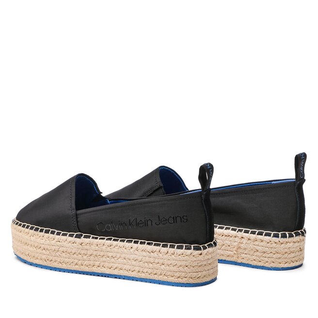 Calvin Klein Jeans Espadrilles Calvin Klein Jeans Flatform Espadrille Soft Ny YW0YW00989 Black BDS