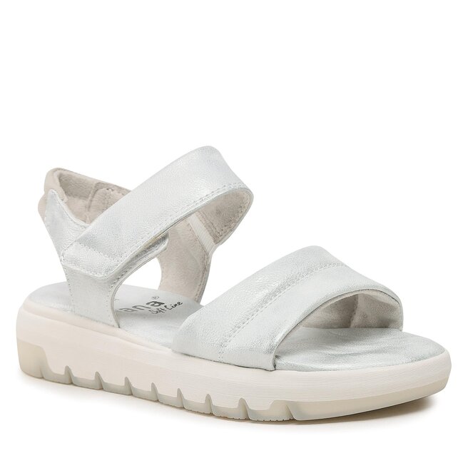 Sandale Jana 8-28762-20 White/Silver 191