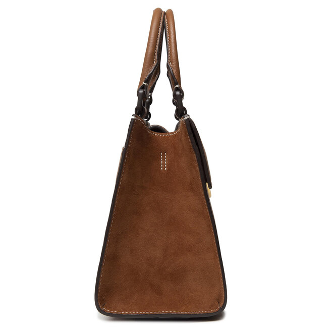 Handtasche Tory Burch Miller Top Handle Satchel 79329 Light Umber 905