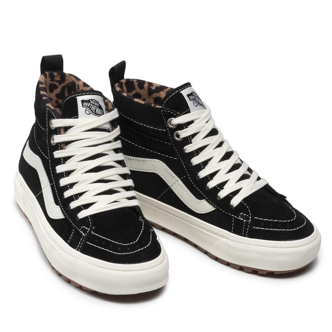 Vans Sneakersy Vans Sk8-Hi Mte-1 VN0A5HZY6D81 (Suede) Black/Leopard