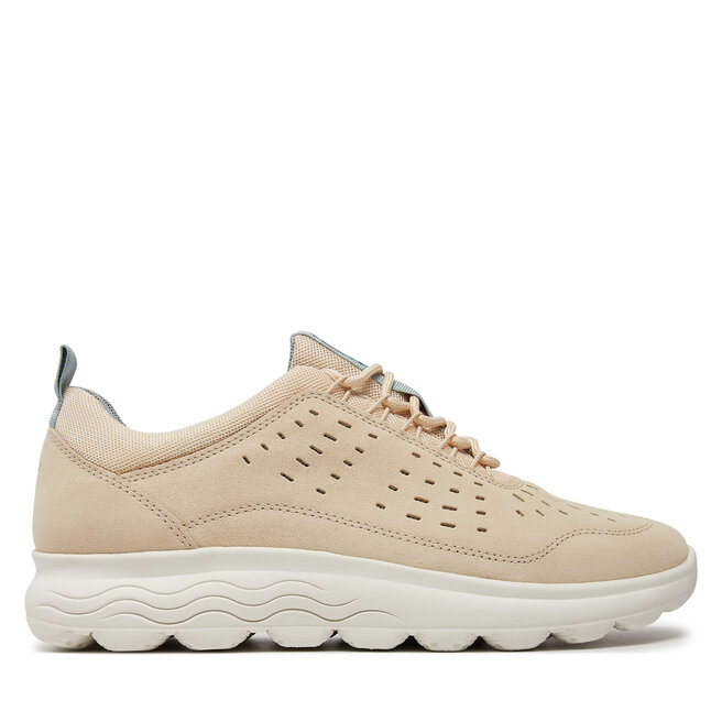 Sneakersy Geox D Spherica D45NUD 02214 - Beżowy