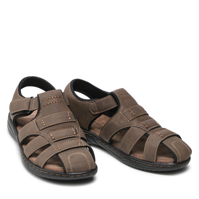 Lanetti Sandali Lanetti MSS20116-08 Khaki