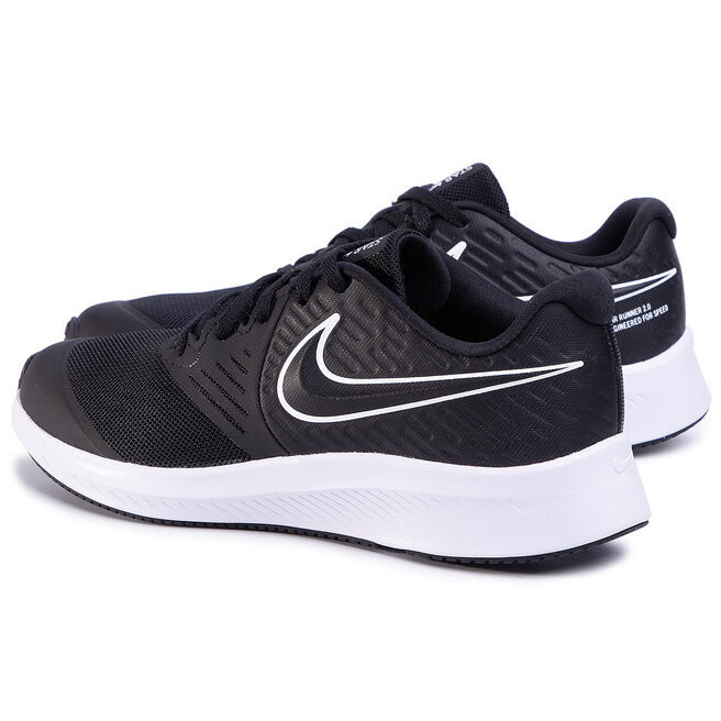 Batai Nike Star Runner 2 (Gs) AQ3542 001 Black/White/Black Volt •  Www.eavalyne.lt
