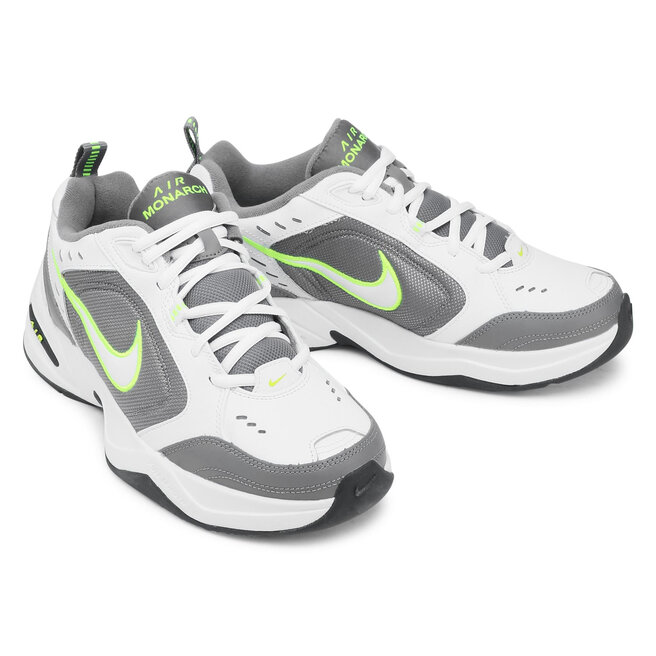 Scarpe Nike Air Monarch IV 415445 100 White White Cool Grey