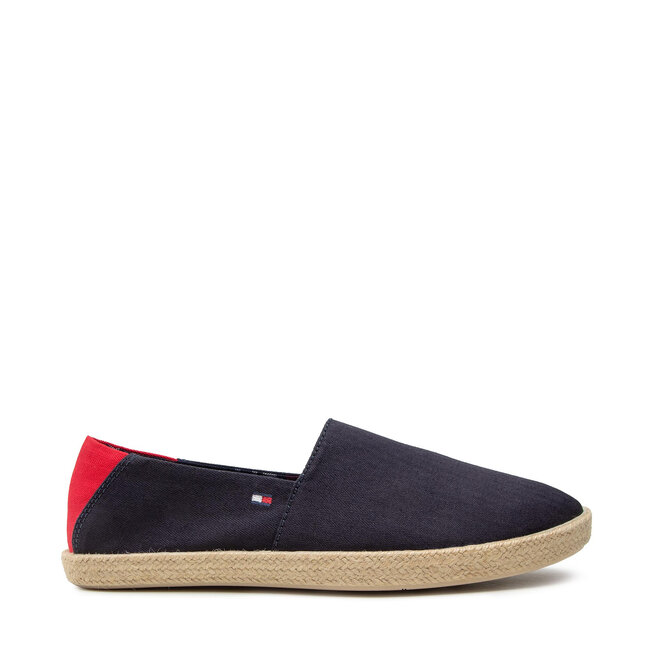 Espadryle Tommy Hilfiger Easy Summer Slip On - Granatowy