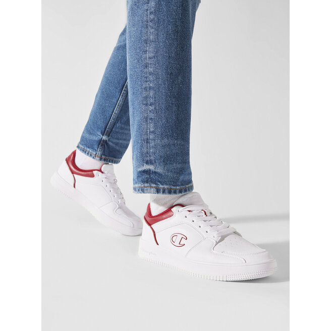 Champion Sneakers Champion Rebound 2.0 Low Low Cut Shoe S21906-WW011 Wht/Red