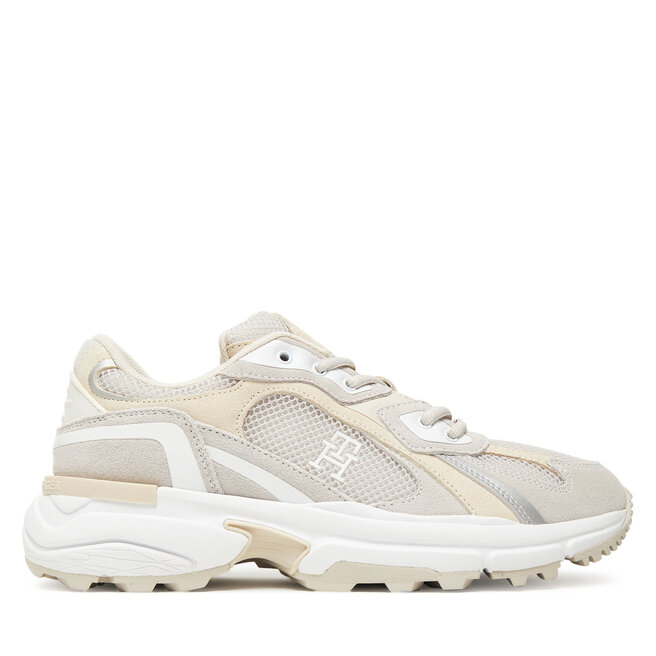 Sneakersy Tommy Hilfiger Modern Rugged Runner - Beżowy