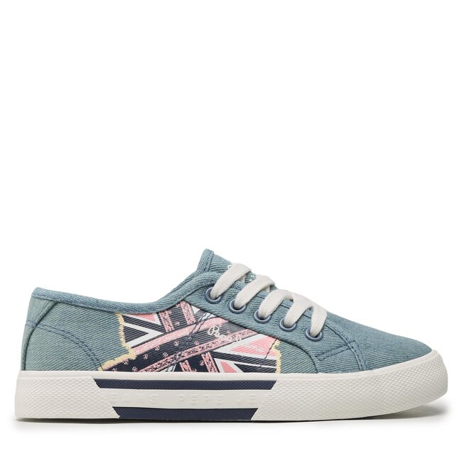 Tenisówki Pepe Jeans Brady Flag G - Niebieski