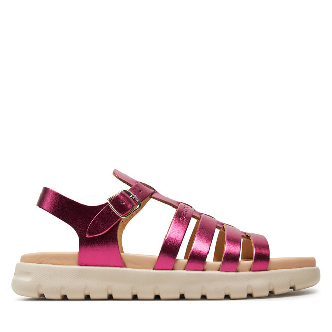 Sandały Geox J Sandal Soleima Gir J35GSB 000CF - D Różowy