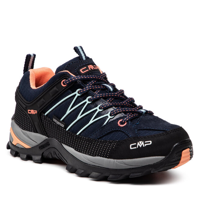 Trekkings CMP Rigel Low Wmn Trekking Shoes Wp 3Q54456 B.Blue/Giada/Peach 92AD 3Q54456 imagine noua