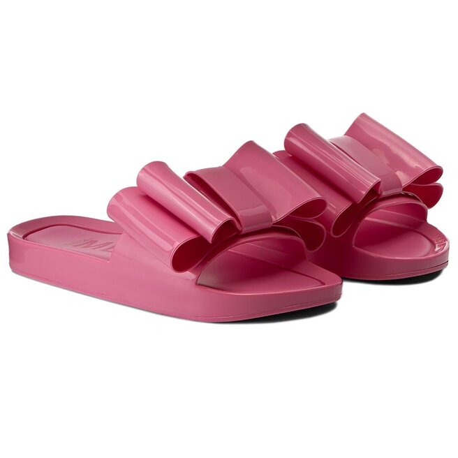 Mules sandales de bain Melissa Beach Slide Bow Ad 32209 Pink