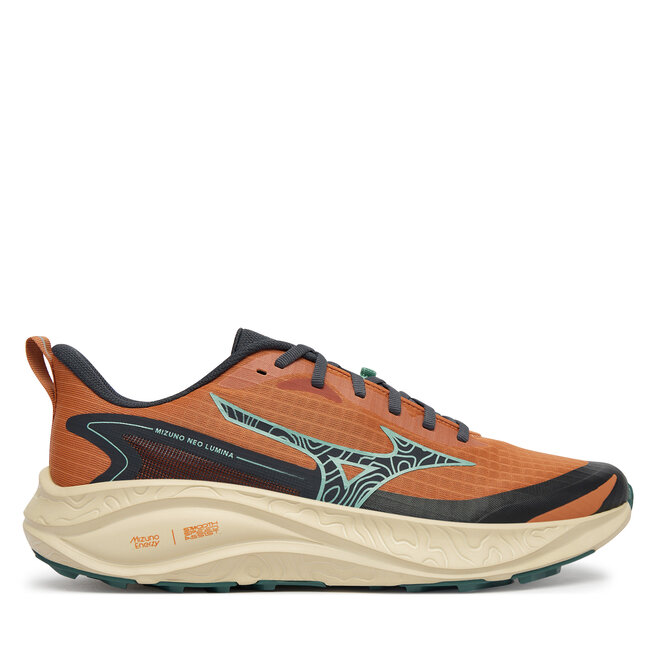 Buty do biegania Mizuno Neo Lumina J1GJ2673 03 Pomarańczowy - męskie