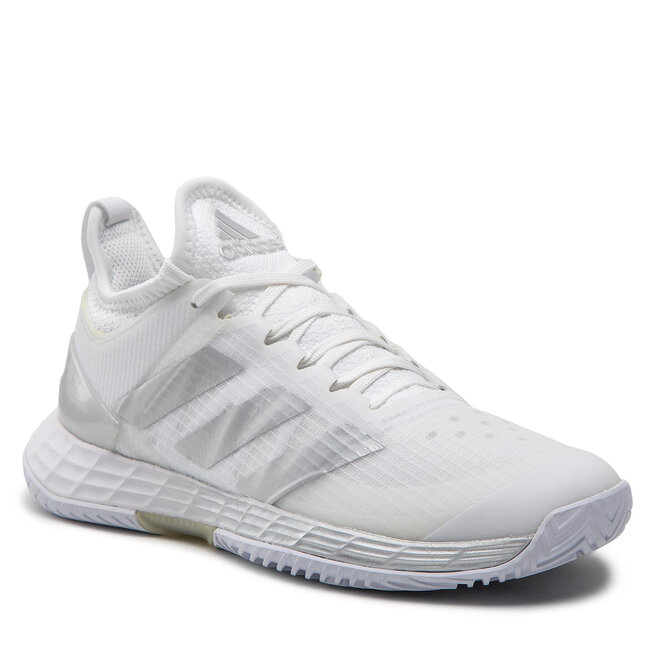 Pantofi adidas adizero Ubersonic 4 W GW2513 Cloud White/Silver Metallic/Grey Two