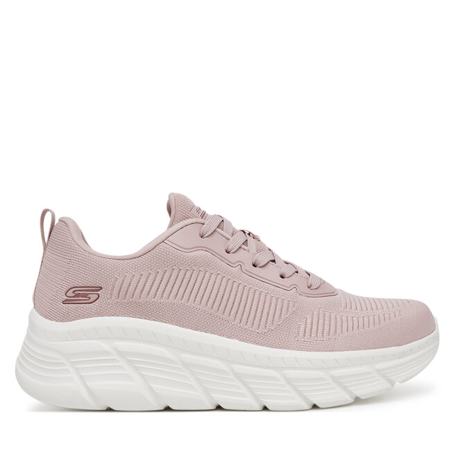 Sneakersy Skechers Bobs B Flex Hi-Flying Hi - Różowy