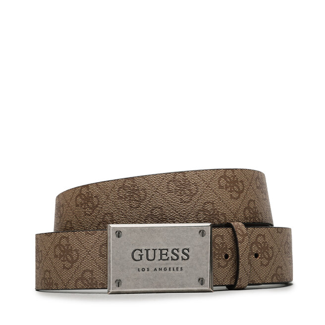 Pasek Męski Guess BM7778 - Beżowy