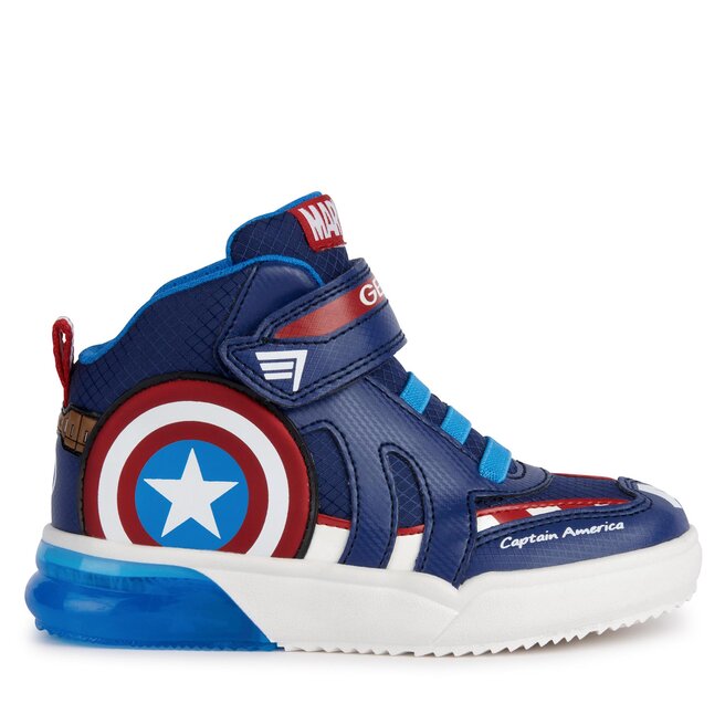 Sneakersy Geox MARVEL J Grayjay Boy J369YC 0FU50 - DD Granatowy