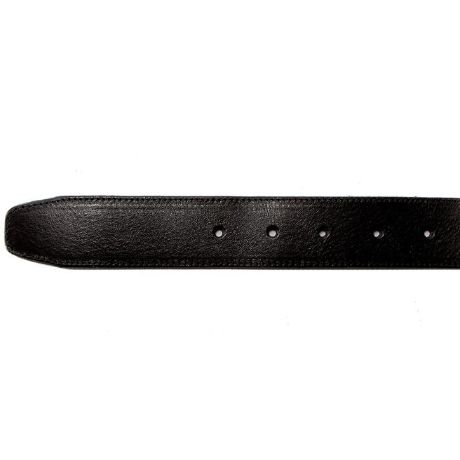 Tommy Hilfiger Pánský pásek Hilfiger Loop Belt 3.5 Rev AM0AM03111 90 Černá